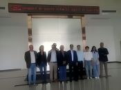 热烈欢迎意大利诺悠翩雅客商莅临我公司参观访问